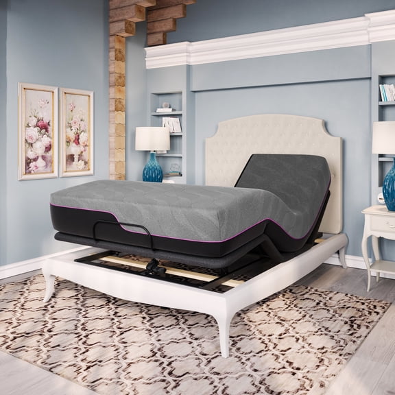 11-Inch GelCare Memory Foam Mattress with Adjustable Head for Enhanced Comfort in Queen Size