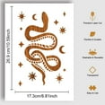 thumbnail image 3 of 1Pc Stars and Snake Painting Stencil Reusable PET Painting Templates, 3 of 8