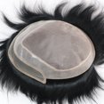 thumbnail image 5 of Exhuast Systems For Men Mono & Pu With Lace Front Breathable For Male Hair Prosthesis 100% European Human Hair Toupee Men Wig, 5 of 7