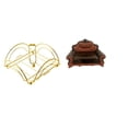 thumbnail image 1 of Dispensador de servilletas con brazo pesado para almacenamiento de mesa con sofá miniatura, modelo de silla individual, accesorio DIY para hotel, bar,, 1 of 8
