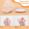 thumbnail image 3 of ZeenArt Triangle Powder Puff, Washable Makeup Puff, Wet and Dry Use Beauty Makeup Tool, 20 Pcs, 3 of 7