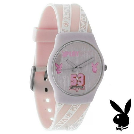 Pink Playboy Watch Bunny Logo VARSITY VIXEN Teens College Girls Ladies Women RARE HTF