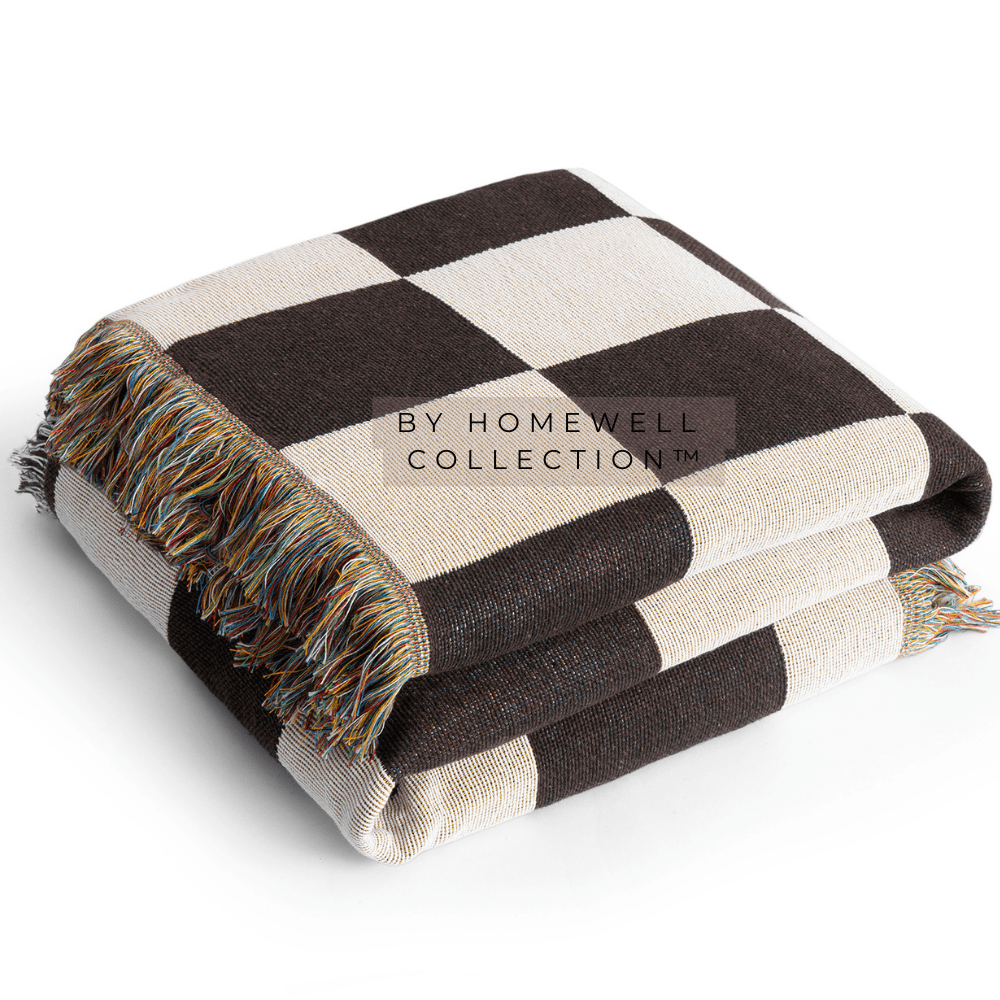 Checkered Blanket Checkered Throw Blanket Checkerboard Throw