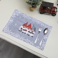 thumbnail image 1 of Agiferg Bowl Fork Placemat Mat Decoration Home Party Christmas Dining Table, 1 of 6