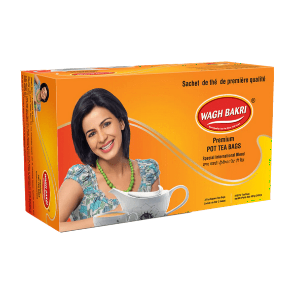Wagh Bakri Premium Pot Tea Bags (216 Bags) 681g, Elevate your tea moments with Wagh Bakri Premium Pot Tea Bags, a name that resonates with quality and tradition in every sip. This mega pack of 216 bags ensures you're never short of a rejuvenating tea experience.
Quality & Origin
Known as "Wagh Bakri Chai" in Indian households, this premium blend i