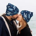 thumbnail image 5 of Hirioo Blue Bus for Men's Knit Cuffed Beanie for Outdoor Activities Unisex, 5 of 6
