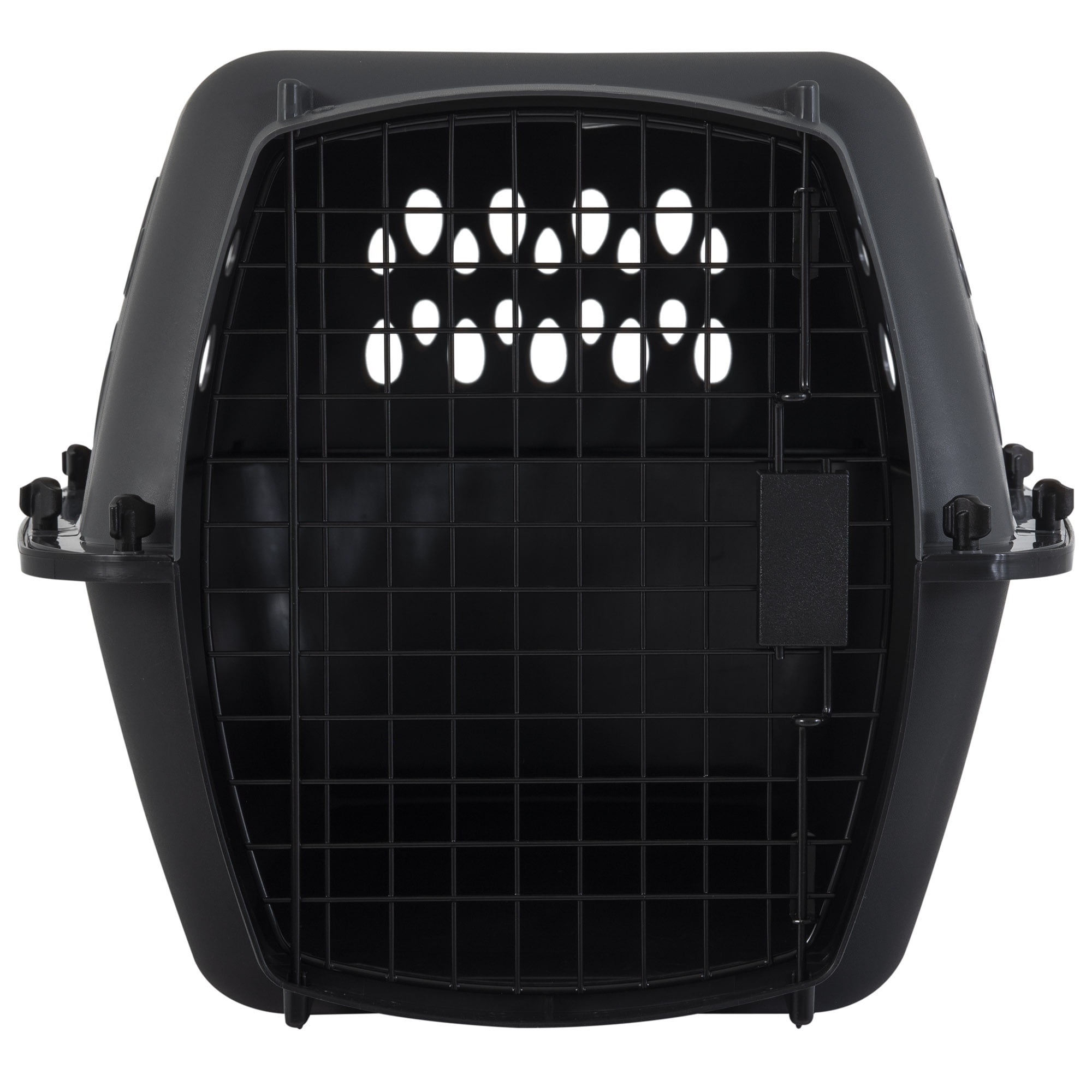 Petmate Pet Porter Traditional Travel Dog Kennel Portable Pet Carrier, Small 24" for Dogs 15-20 lb, Gray