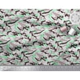 thumbnail image 3 of Soimoi Rayon Crepe Fabric Two Tone With White Camouflage Decor Fabric Printed Yard 46 Inch Wide, 3 of 3