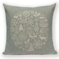 thumbnail image 1 of Fundas De almohadas De decoración para el hogar, Adornos De Navidad con dibujos animados De Papá Noel y ciervo, regalos De Feliz Navidad para el Año Nuevo, 1 of 4