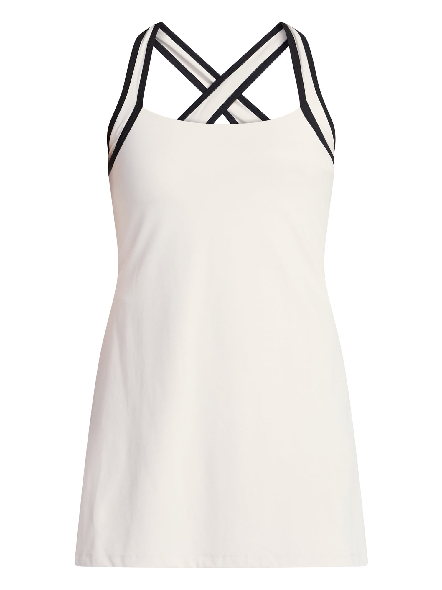 Avia Women's Criss Cross Back Piped Trim Active Dress, Sizes XS-4X