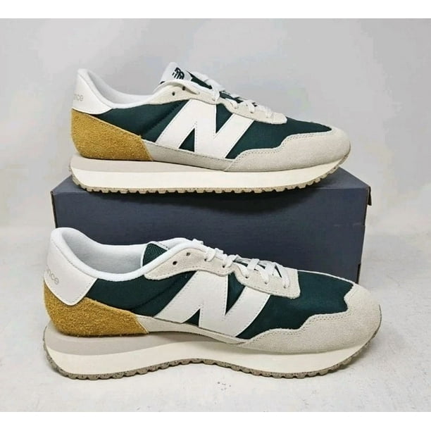 Men's New Balance 237 Lifestyle Casual Shoes / Green Grey / MS237RTY / Size 11