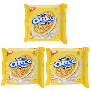 Oreo Golden Sandwich Cookies Bag, 303g/10.7oz, 3-Pack {Imported from ...