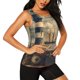 thumbnail image 2 of Fotbe Vintage Nautical Lighthouse Blusas Sin Mangas para Mujer – Estilo Casual, Corte Suelto, Slim-Fit, Cuello Redondo Deportivo, Tops de Verano para Gimnasio y Yoga-XX-Large, 2 of 7