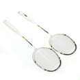 thumbnail image 3 of IWMango 1068 Portable Lightweight Aluminum Alloy Adults Training Offensive Type Double Player Badminton Racket, 3 of 14