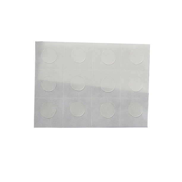 Advancent Punto de pegamento Embalaje ligero Plástico Adhesivo Sello de cera Pegatinas Accesorios de decoración Rodillo de cinta móvil sin rastro Kits de decoración para fiestas 13mm20 Granos Advancent HA047885-02