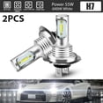 thumbnail image 5 of 6 faros LED H7 de 6000 K, superblancos, 110 W, 8000 LM, kit de luces antiniebla, bombillas, luz de cruce, 5 of 5