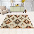 thumbnail image 2 of Yayeee Area Rugs for Living Room 5.2'x4' Indoor Non Slip Washable Bedroom Carpet, Geometric Designs, 2 of 5