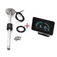 thumbnail image 1 of 2 In 1 LCD Fuel Gauge Voltmeter With Fuel Float Sensor 0-190ohm For 12V Car Truck Motorcycle Oil Tank Level Sensor 100-600MM ,Suits Most Tanks, 1 of 7