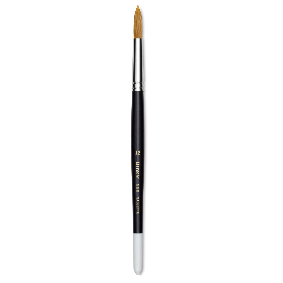 Utrecht Synthetic Sablette Round - Size 12, Short Handle