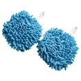 thumbnail image 3 of Chendee Chenille Hand Towel Hanging Thickened Super Absorbent Quick-Drying Hand Ball,Blue, 3 of 8
