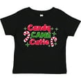 thumbnail image 3 of Inktastic Christmas Candy Cane Cutie with Candy Canes Boys or Girls Toddler T-Shirt, 3 of 5