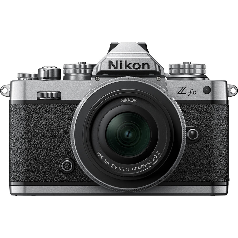 Nikon Zfc Mirrorless Camera with NIKKOR Z DX 16-50mm (Silver) Lens - 7PC Accessory Bundle - image 2 of 7