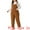 Caramel, variant on DARING DIVA Women's Plus Corduroy Overalls Casual Jumpsuit with Pockets 1X Caramel