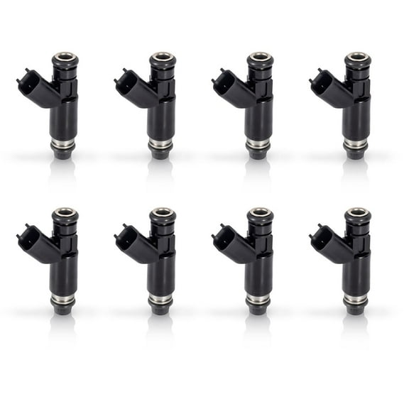 Set of 8 ISA Fuel Injectors for 2002-2006 Chevrolet Silverado 1500 Suburban 1500 Tahoe 2002-2006 GMC Sierra 1500 Yukon XL 1500 Yukon V8 5.3L Replacement for  FJ502