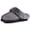 Gray, variant on HomeTop Women's Comfy Clog Slippers Soft Warm Non-slip Indoor House Shoes with Fuzzy Collar Ash Gray, 7-8 US