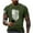 Army Green, variant on Yiaimeir Summer Men's Popular T-shirt Printed Round Neck Short Sleeve T-shirt Streetwear,Size M-3XL
