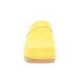 thumbnail image 4 of BJORK Maja Open Back Wood Leather Clogs (Yellow - EU41), 4 of 9