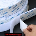 thumbnail image 4 of 50mm x 3M Heavy-Duty White Sticky Back Hook and Loop - Extra Long Roll for Big Projects & Organization, 4 of 14