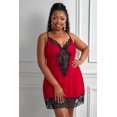 thumbnail image 1 of ABPHQTO Camisola roja del día de San Valentín para mujer con ribete de encaje, 1 of 5