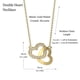 thumbnail image 3 of Collar para Mujer con Cristal Fino Swarovski en forma de Corazon Trenzado– Bañado en Oro 14k- Collar Elegante y Brillante-Collares de Mujer de Moda- Joyería para Mujer de Moda- Regalo especial Ortiz Espinosa Temporada, 3 of 6