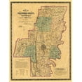 thumbnail image 2 of Schultz 12x14 White Modern Wood Framed Museum Art Print Titled - Whitfield County Georgia - Schultz 1879, 2 of 4