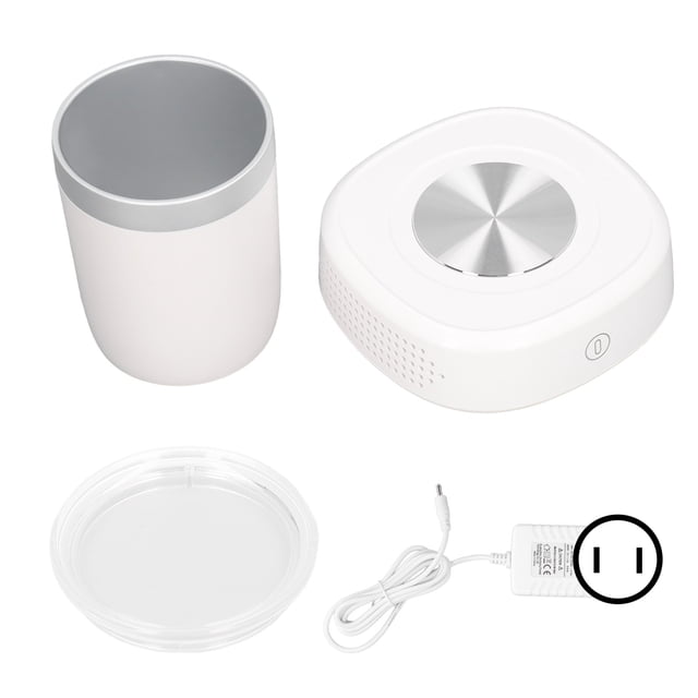 Taza enfriadora de tazas, 36W, taza rápida para el hogar, calentador de tazas para bebidas, enfriador, calefacción inteligente, alfombrilla para tazas de enfriamiento diseñada para el futuro Jadeshay A