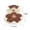 Brown, variant on HCBY Modern Runner Rug for Bedside, Floral Non-Slip Washable Carpet, Soft Area Rug for Bedroom Hallway Coffee Table, Easy Clean Home Decor Mat (Brown,47.2"x15.7")