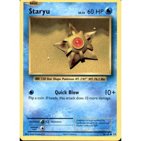 Pokemon Evolutions Common Staryu #30