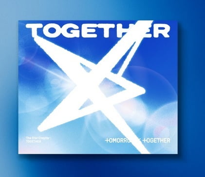 txt アルバム　etched ver Tomorrow X Together - The Star Chapter: TOGETHER (Etched Ver