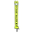 thumbnail image 1 of koolsoo Bouée de Surface en Nylon Pliable Saucisse SMB Rouge Nouveau Vert Fluo (4 Pieds), 1 of 8