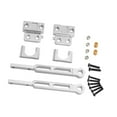 thumbnail image 4 of TISHITA 1/12 RC Rear Axle Metal Parts Suspensions Links Accessories for MN82Pro MN82 Silver, 4 of 8