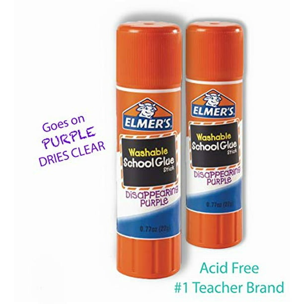 Elmer's Scented Glue Sticks, Safe, Nontoxic School Glue, 30 Count (6g Each)