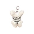 thumbnail image 3 of LLavero de felpa con gafas para cachorros, llavero creativo de muñeco de perro de dibujos animados, decoración colgante para bolso, para A, 3 of 9
