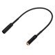 thumbnail image 1 of Adaptador de cable de audio bidireccional de 3,5 mm hembra a mini XLR macho para equipo de fotografía con cámara (0,3 m), 1 of 11