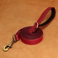 thumbnail image 5 of Didog Genuine Leather Dog Leash Walking Leash with Soft Handle Heavy Duty for Medium Large Dogs, 5 of 5