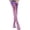 Purple, variant on Ticikt Women's Lace Top Thigh High Sheer Stockings Antiskid Silicone Ultra Shimmery Pantyhose,Grey