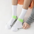 thumbnail image 6 of 5 Pairs Mens Athletic Socks Elite Basketball Socks-Performance Thick Cushioned Sport Training Running Compression Crew Sock, 6 of 9