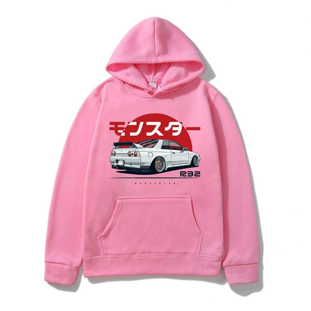 Sudadera con capucha de Monster Skyline R32 GTR para hombre y mujer, ropa con estampado divertido Vintage, Harajuku, de moda, para primavera y otoño, Unisex, y2k xuanjing unisex