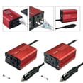 thumbnail image 4 of WendyZ 150W Car Power Inverter 12V DC to 110V/220V AC Converter Adapter Plug Outlet usb, 4 of 5