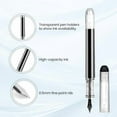 thumbnail image 2 of Disposable Fountain Pens for Writing - Fine Point Nib, Pack of 12, Black$$Office, 2 of 6